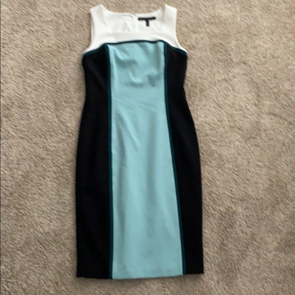 Color Block Pencil Dress